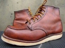 Vtg Red Wing Heritage Classic Moc Toe  8875 Oro Russet 2004 - UK 8 | US 9 E