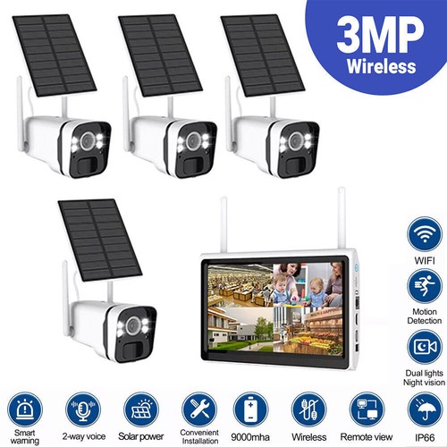 Home Security Camera CCTV System Kit 8CH 1080P WiFi Wireless IR Cam 2-Way-Audio - Picture 24 of 30