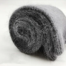 3 Pack Men 100%Merino Wool Crew Socks Thicken Dress Solid Thermal Boot Winter