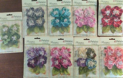 Lot 9 Petaloo Flora Botanica Botanica Blooms Collection 2''  Flowers #32