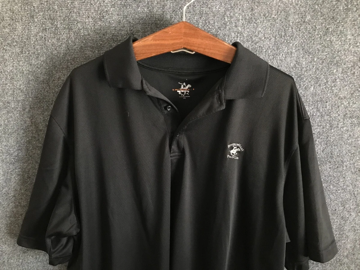 Beverly hills polo club black clearance shirt