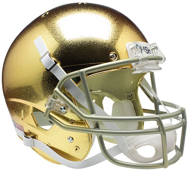 NOTRE DAME FIGHTING IRISH Schutt XP FullSize REPLICA Football Helmet