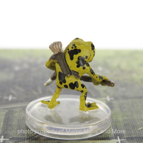 Waterdeep Dungeon of Mad Mage ~ GRUNG ELITE WARRIOR #16 Icons D&D miniature frog - Picture 2 of 3