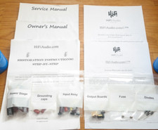 McIntosh MC250 amplifier rebuild restoration recap service kit repair PARTIAL 