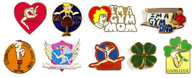 NEW! Gymnastics Pins - Variety to choose from