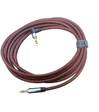 Cavo strumenti, da jack 3,5 mm ad angolo retto a jack 3,5 mm dritto, 10 metri