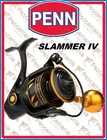 Fishing Reel PENN Saltwater Slammer IV 6500 Spinning Fishing Heavy Pull