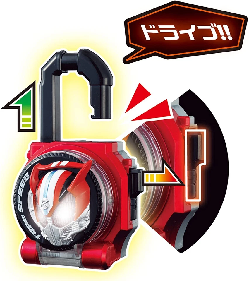 Juego de semillas Bandai Kamen Rider Drive DX Shift Fruits & Drive Lock de Japón Nuevo Foto 3 de 4