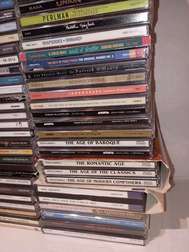 Lot Of 130 CD's - Various Artists/Genres - Rock , Pop - 1990's 2000's Resale Foto 3 de 4