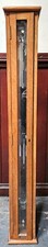 Rare Griffin & George 1930's Scientific Kew Pattern Stick Barometer in Wood Case