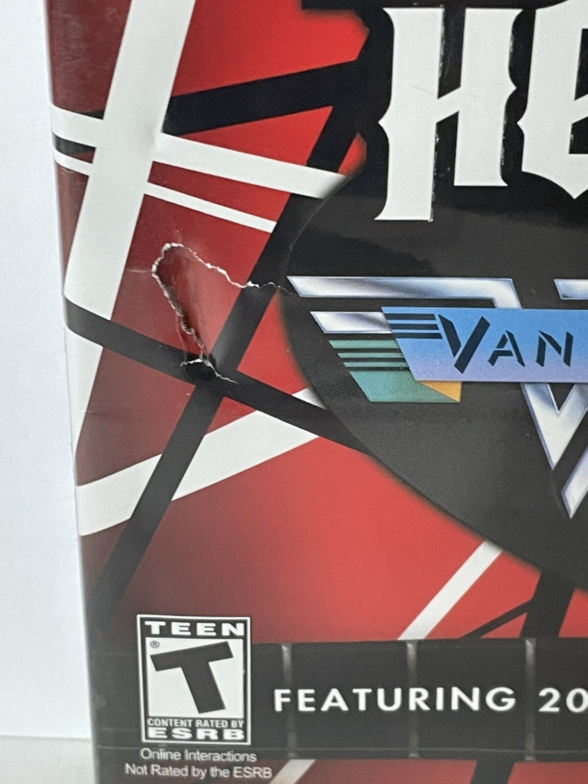 Guitar Hero Van Halen (Microsoft Xbox 360, 2009) Complete VG+ Disc