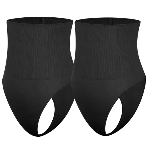 Tanga Faja Panty Calzon Invisible Reductora Tipo Colombina Tanga Control Abdomen - Imagen 18 de 21