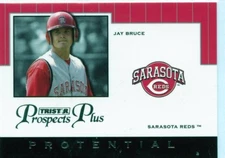 JayBruce 2007 TriStar Prospects Plus Minor League Baseball - #PT-JB 