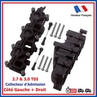 Partsline Links + Rechts Ansaugrohr Audi A4 A8 A6 A8 2.7 3.0 TDI