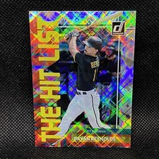2022 Donruss Hit List Bryan Reynolds Pittsburg Pirates Velocity Diamond Insert