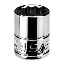 Capri Tools 12-Point Shallow Socket, 3/8 in. Drive, Metric and SAE Sizes