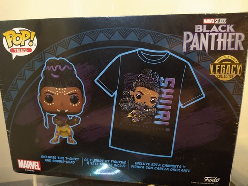 You Pick ~ NEW / SEALED ~ POP! Tees: Bobble-head & Shirt ~ Leia, Shuri, The Spot - Picture 8 of 16