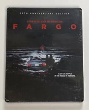 Fargo Shout! Scream Factory Blu-Ray Steelbook New Coen Brothers 20th Anniversary