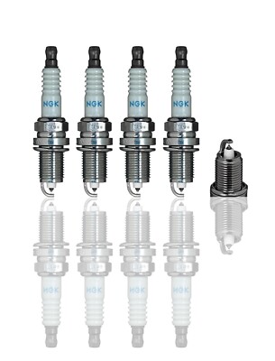 4x NGK ZÜNDKERZEN LASER PLATINUM 7550 PZFR6F FÜR MAZDA