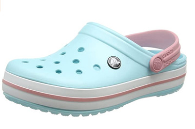 light blue crocs mens