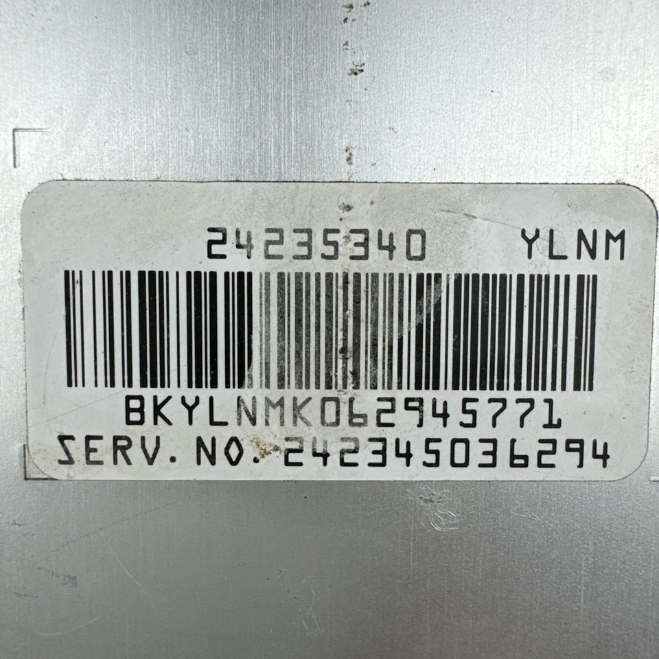 06-11 Cadillac DTS 4.6L TCM Unidad de módulo de control de transmisión 24235340 YLNM OEM Foto 3 de 3