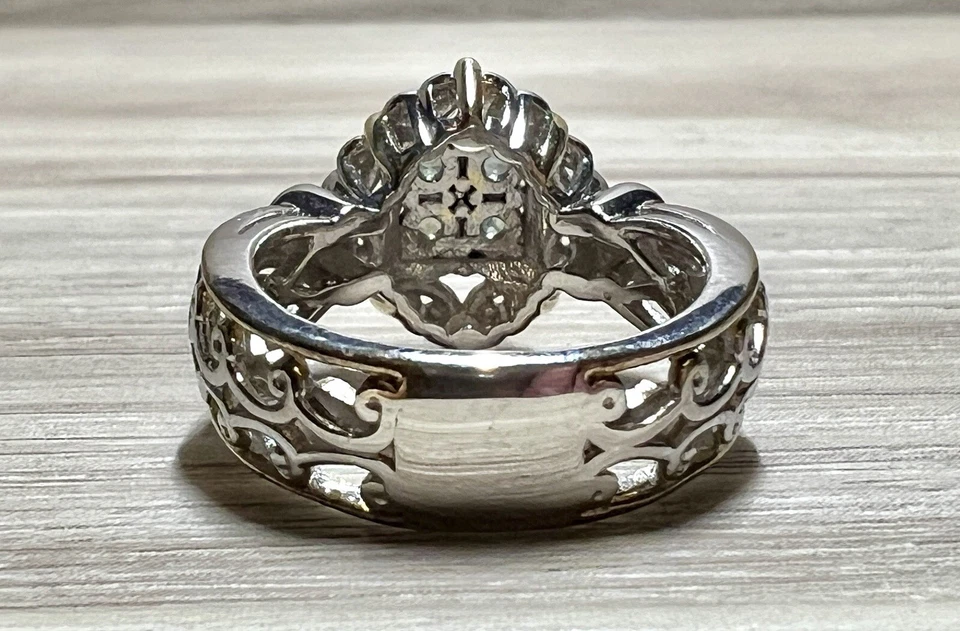 Anillo de cóctel de alejandrita Gems En Vogue 0,34 ctw, talla 5 Foto 4 de 4