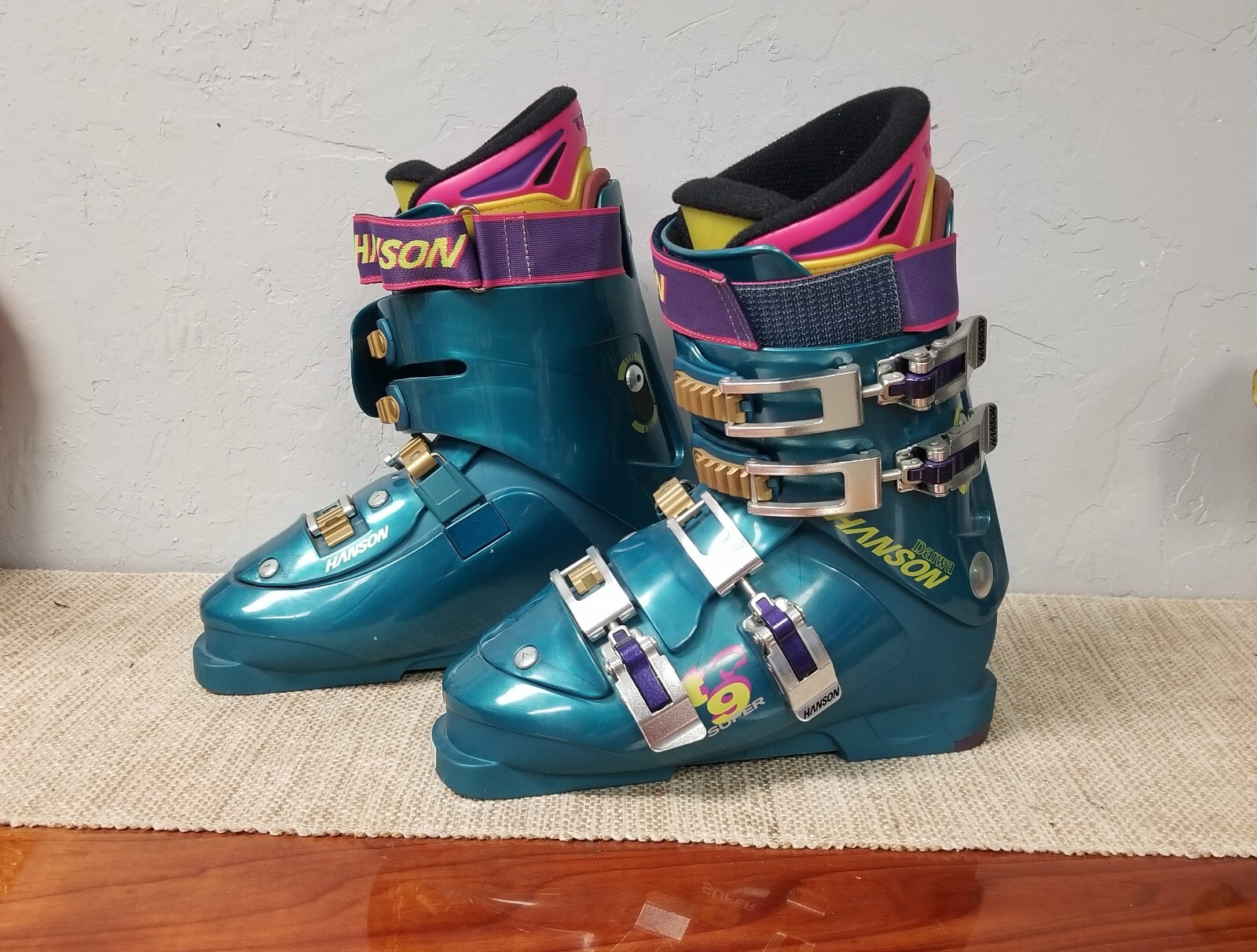 SALOMON Scarpe da Sci Daiwa Hanson Triforza Verde Rare Edizione Limitata