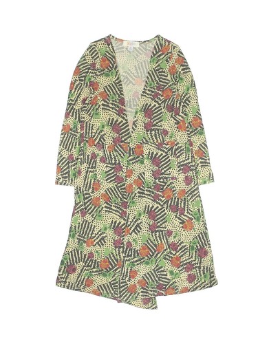 Cardigan Kimono LulaRoe Fille Rouge – Taille 2 (6-10 Ans) – Neuf Avec étiquette