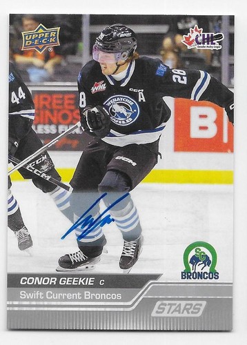 23/24 UPPER DECK CHL AUTOGRAPH PARALLEL Hockey (#1-400) U-Pick From List - Picture 9 of 9