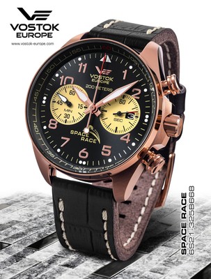 ［新品未使用］Vostok Europe 6S21-5954198 Vostok Europe Space Race Chronograph 6S21-​325B668 de | eBay