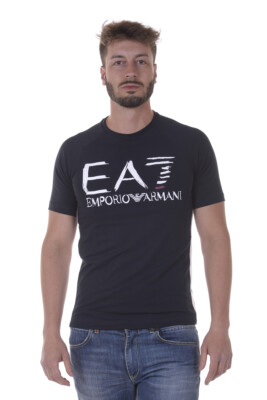 Emporio Armani EA7 T-Shirt Sweatshirt Man Blue 3YPT59PJ73Z 1578 Sz L MAKE OFFER
