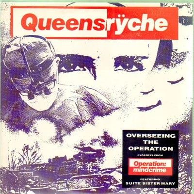 Queensryche Overseeing The Operation Vinyl Single 10inch NEAR MINT EMI