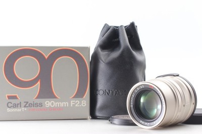 [MINT IN BOX] CONTAX Carl Zeiss Sonnar T* 90mm f/2.8 Lens For G1 G2 From JAPAN