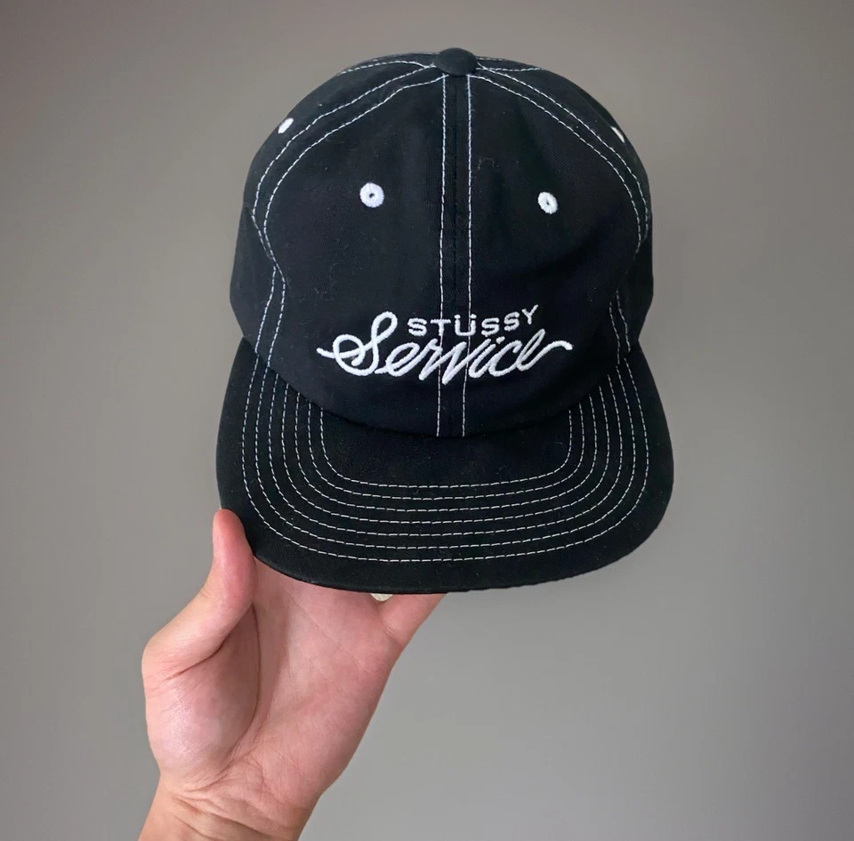 Correa trasera Stussy Mid Depth Stussy Service negra 100 % auténtica 1311154 Foto 2 de 4