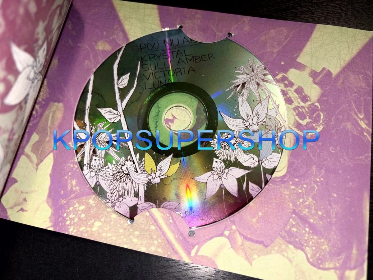f(x) 1st Mini Album Nu Abo Autographed Signed CD Photobook Great