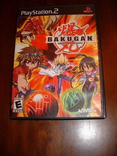 PS2 BAKUGAN BATTLE BRAWLERS VIDEO GAME CIB