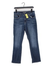 Mint Velvet Women's Jeans UK 14 Blue Cotton