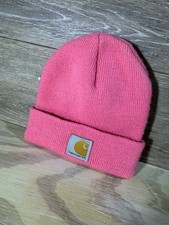 Carhartt Child Youth Hot Pink Acrylic Watch Hat Beanie One Size