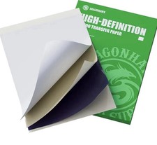 Dragonhawk High-Definition Tattoo Transfer Paper A4 100 Sheets Thermal Printable