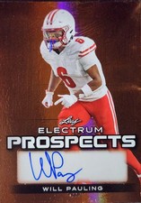 Will Pauling 2024 Leaf Electrum #PA-WP1 Prospects Bronze /59 Auto