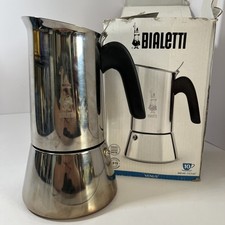 Bialetti Venus 10 Cup Induction Stainless Steel Espresso Coffee Maker INOK 18/10
