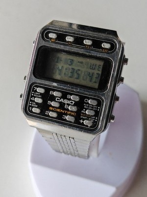 Casio CFX-200 Scientific Calculator Vintage Digital Uhr  1980s ''neue BATTERY''