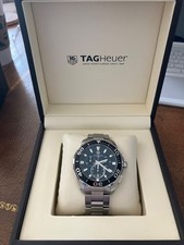 TAG Heuer Aquaracer CAY111A.BA0927 Quartz Chronograph 300M 43MM Men Black Watch