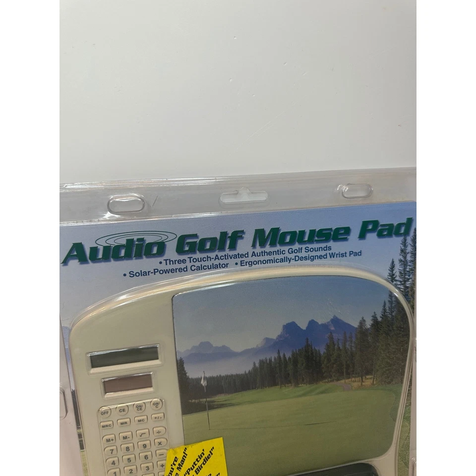 Audio Golf Mouse Pad, Calculator & Sounds, Ergonomic Wrist Rest, Office Decor - Image 2 of 4