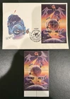 Russia Stamps and First Day Cover 1992 Space USA-Russia Joint Space Exploration