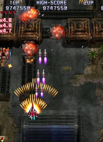 TAITO/MOSS 2007 RAIDEN IV Type X Arcade PCB JAMMA Hard Disk Dongle Only Working