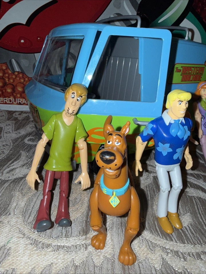 Scooby-Doo! Figura de acción 50 aniversario máquina misteriosa juego con personajes Foto 2 de 4