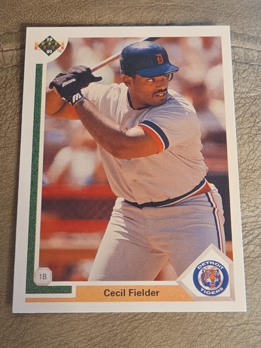 Cecil Fielder #244 1991 Upper Deck card