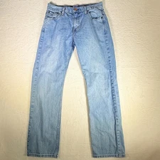 Levi's 569 Loose Straight Jeans Men's Size W30 L34 (W31 L30) Pre-owned