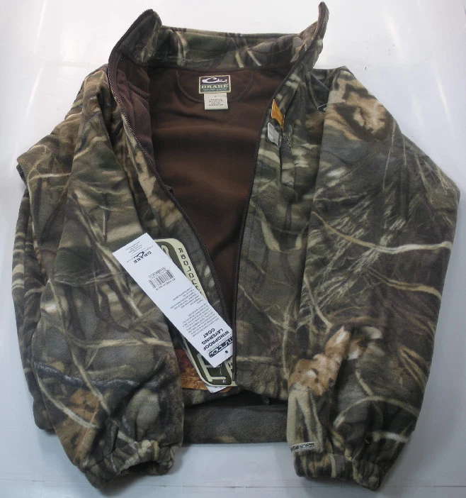 Drake Waterfowl 160 MAX4 Camo Fleece Vest Medium - Image 3 of 4
